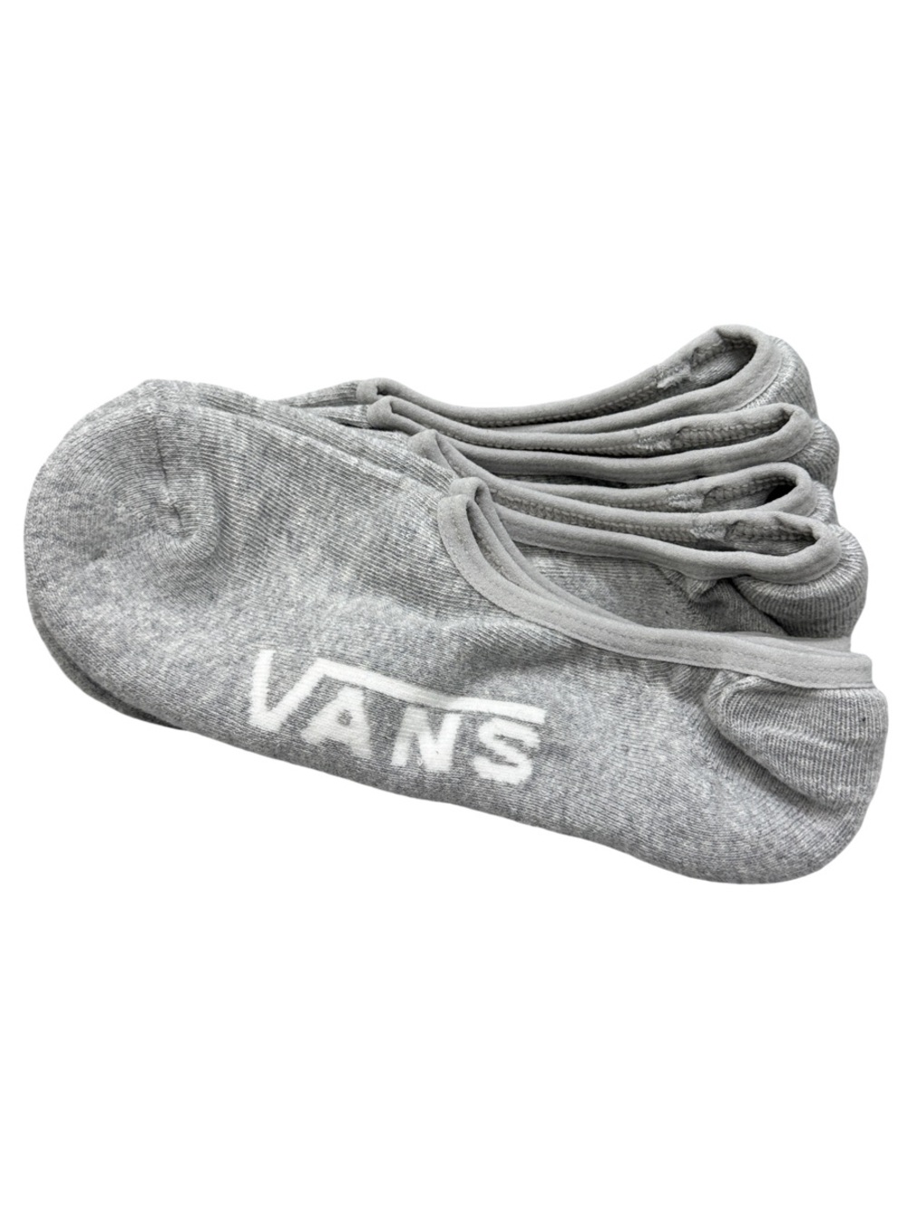 Vans Low-Cut No-Show Socks in Light Grey 3-Pack